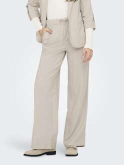 Only Caro Loose Fit Keten Viscos Kadın Pantolon 15291807 - 3