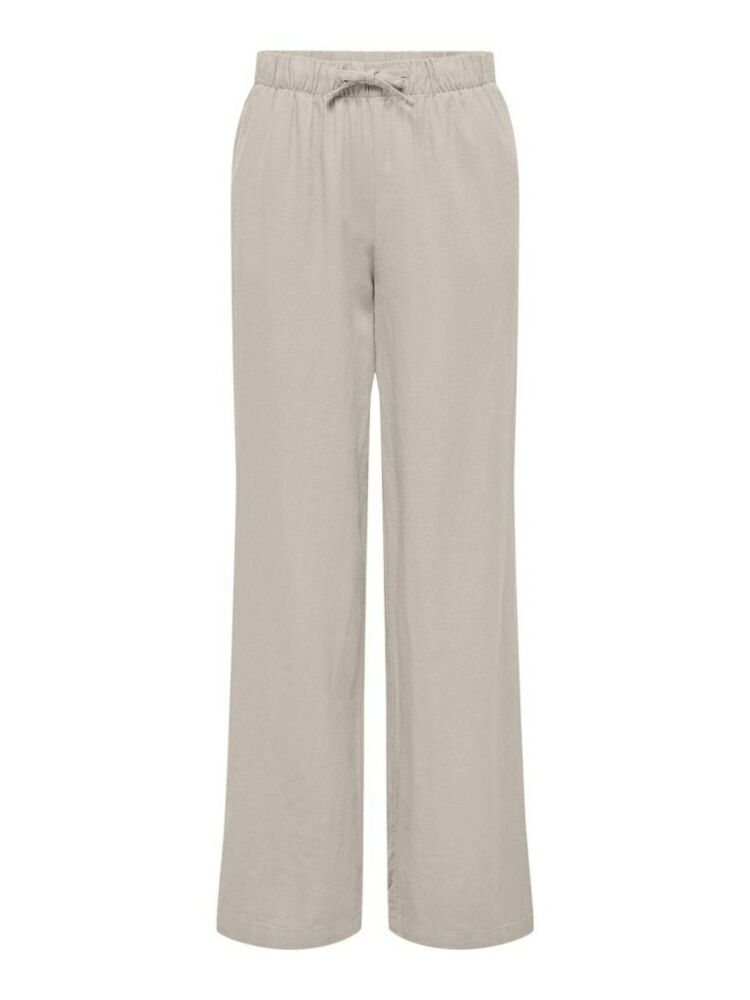 Only Caro Loose Fit Keten Viscos Kadın Pantolon 15291807