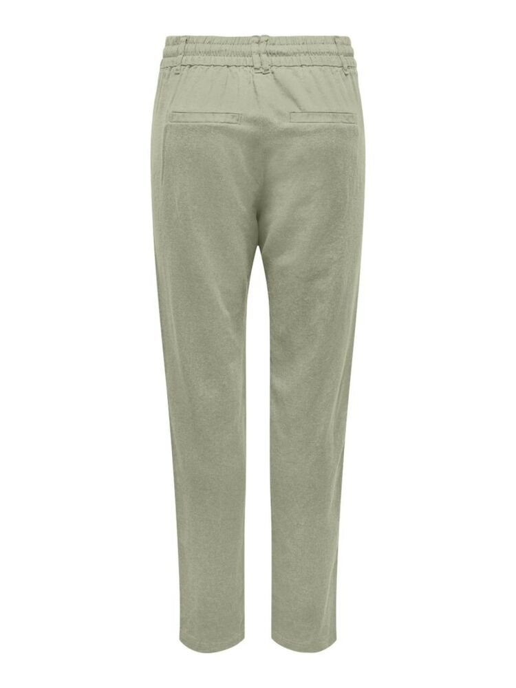 Only Caro Poptrash Kadın Keten Pantolon 15278710 - 2