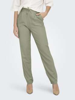 Only Caro Poptrash Kadın Keten Pantolon 15278710 - 3