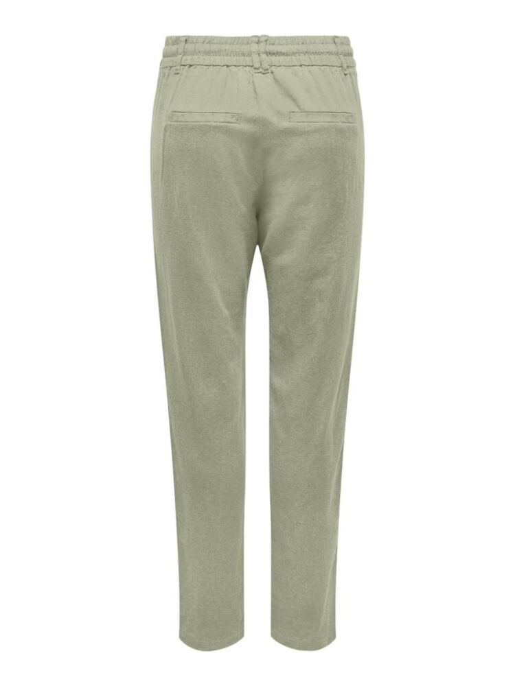 Only Caro Poptrash Kadın Keten Pantolon 15278710 (1)