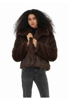 Only Dawn Faux Fur Kadın Ceket 15348977 - 1