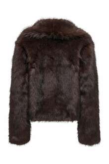 Only Dawn Faux Fur Kadın Ceket 15348977 - 3