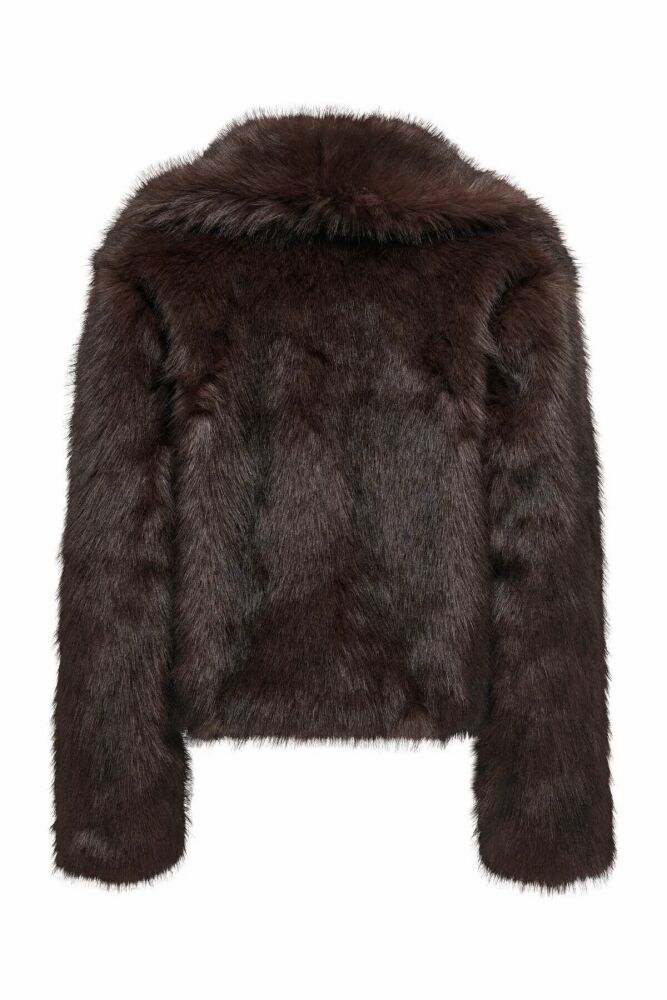 Only Dawn Faux Fur Kadın Ceket 15348977 - 3
