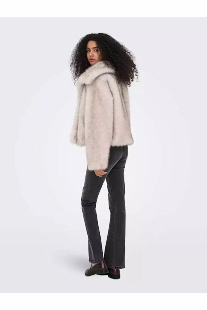 Only Dawn Faux Fur Kadın Ceket 15348977 (1)
