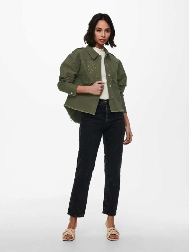 Only Elena Crochet Kadın Ceket 15232378 (1)