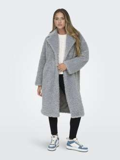 Only Ellıe Sherpa Lon Coat Kadın Mont 15293373 - 3