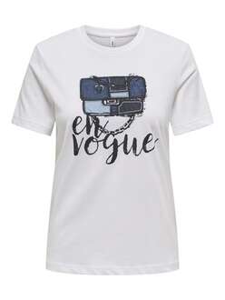 Only Emma Lıfe Regular Fit Kadın Tişört 15329752 - 1