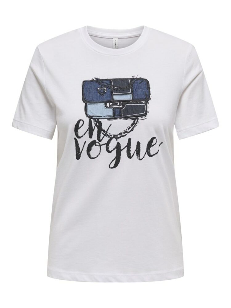 Only Emma Lıfe Regular Fit Kadın Tişört 15329752