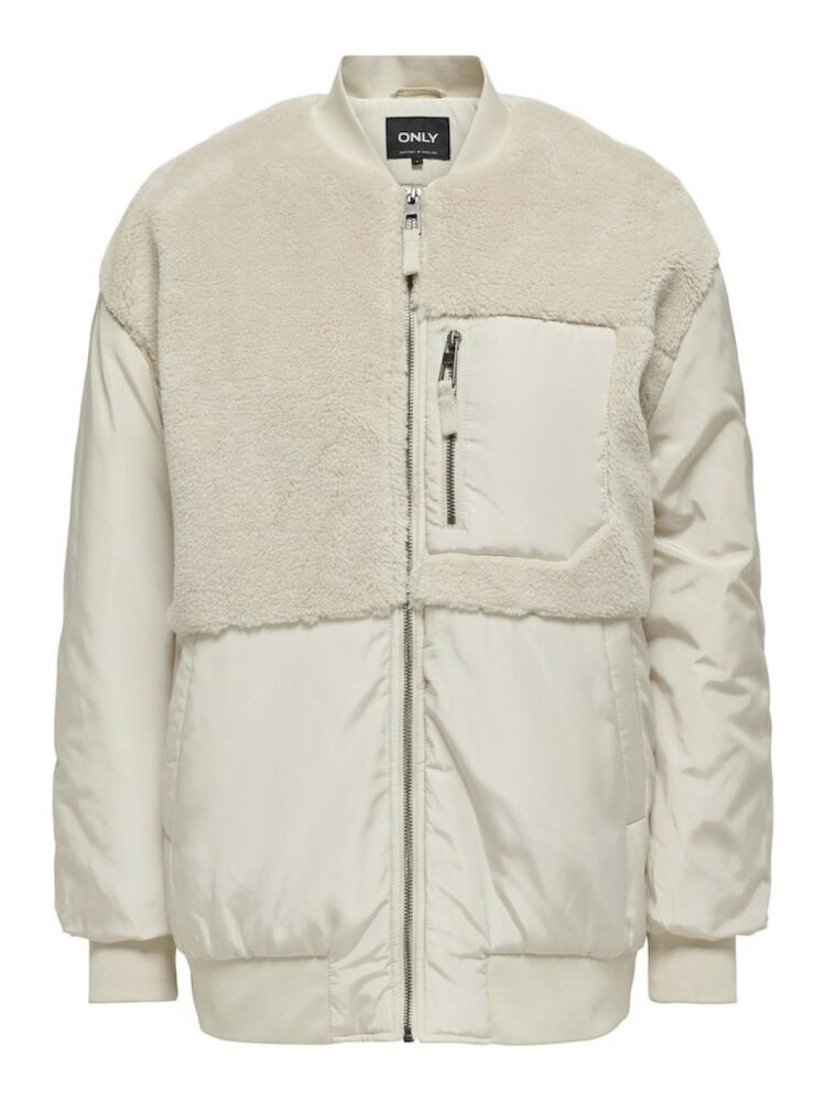 Only Emmy Fleece Bomber Kadın Ceket 15292801 (1)