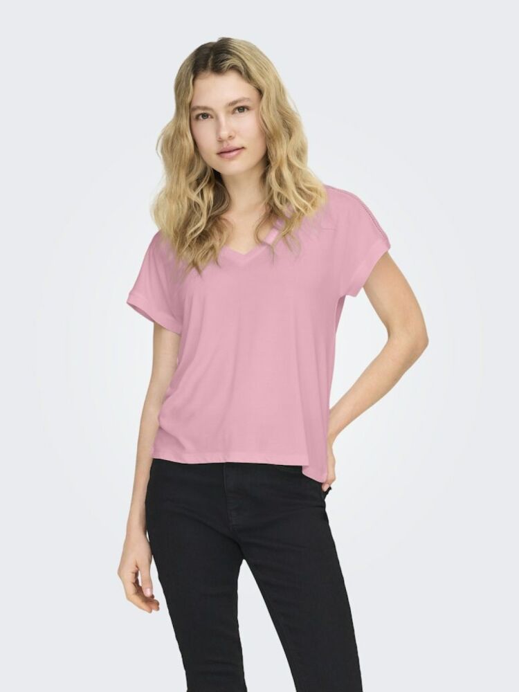 Only Free Lıfe Loose Fit Kadın Tişört 15369294