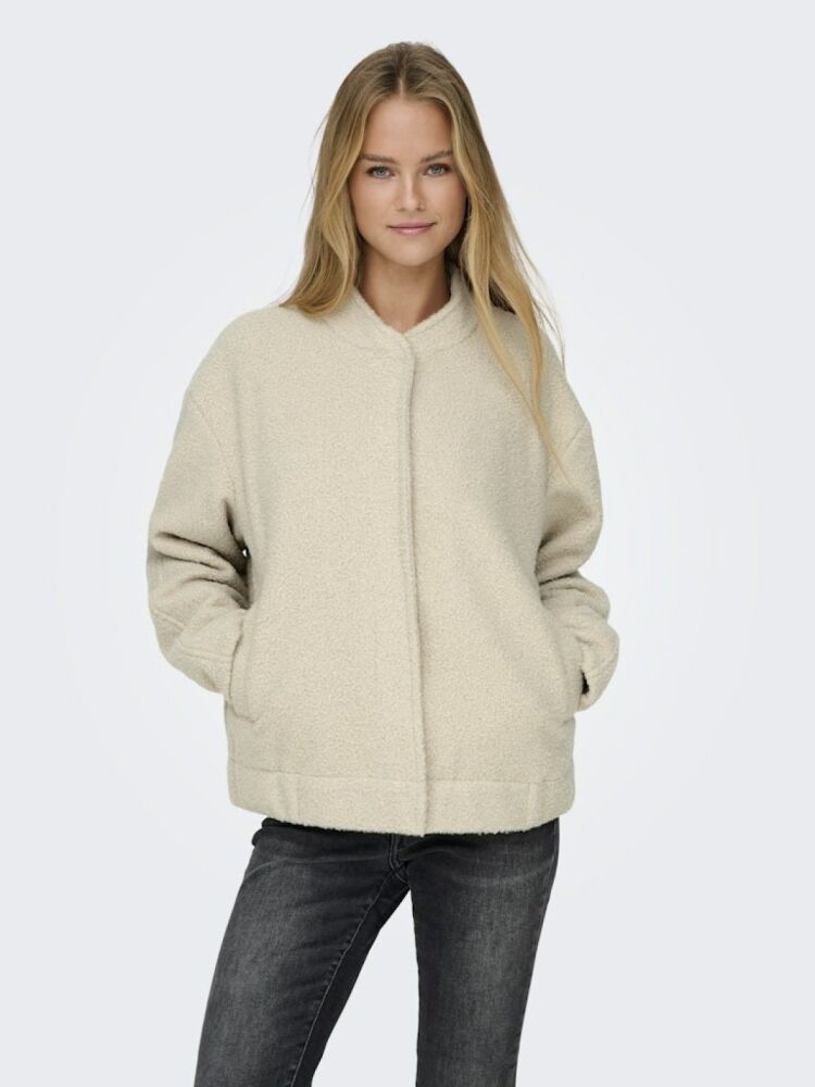 Only Ga I a Boucle Bomber Kadın Ceket 15331099 - 4