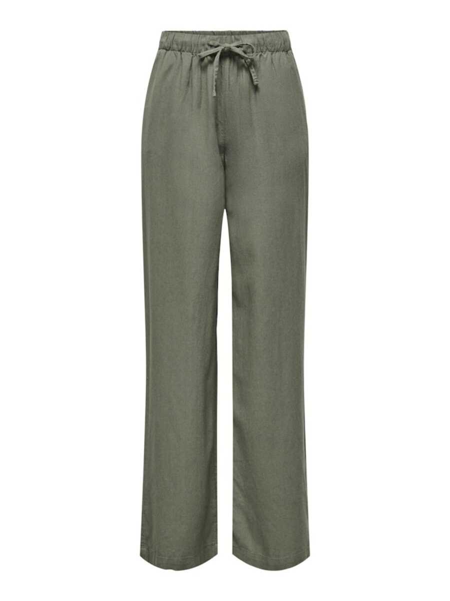 Only Goa Lınen Straight Fit Kadın Pantolon 15363676
