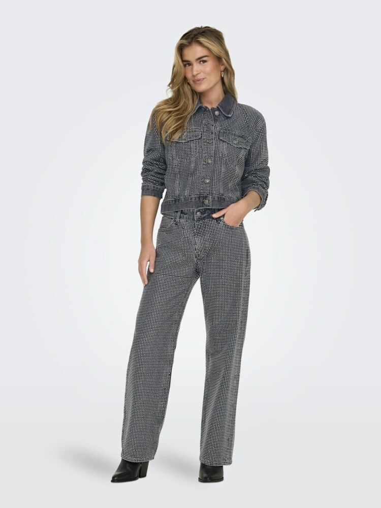 Only Hudson Deco Kadın Jean Ceket 15332586 - 3