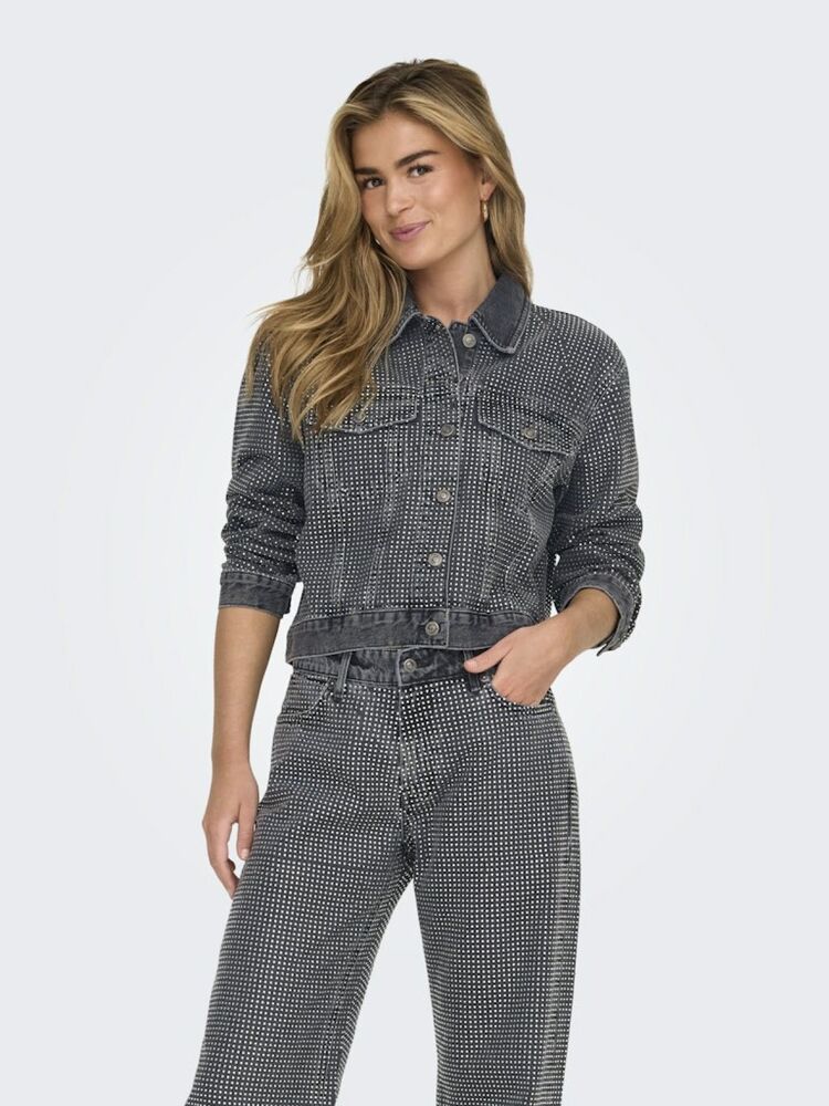 Only Hudson Deco Kadın Jean Ceket 15332586 - 4
