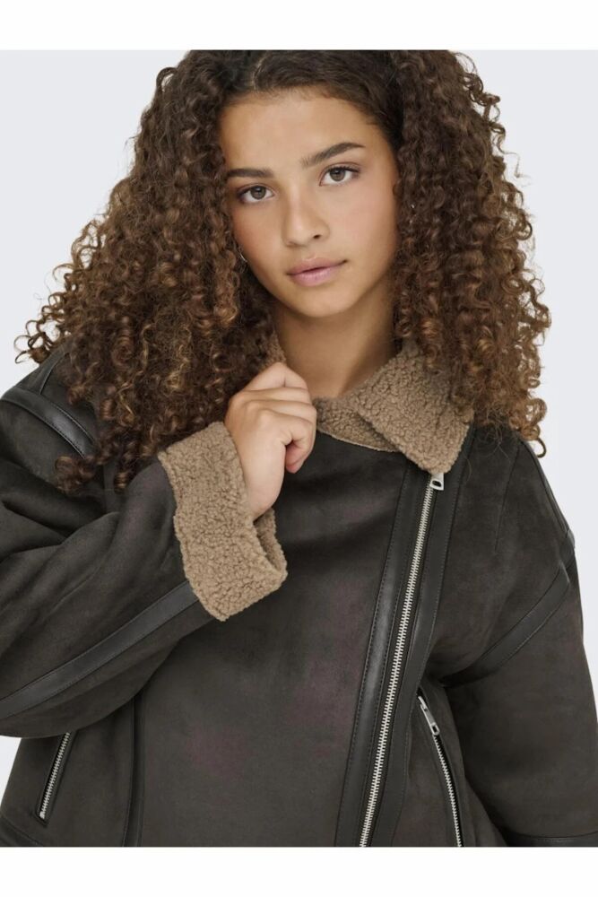 Only Kendra Bond Oversız Kadın Ceket 15348991 - 3