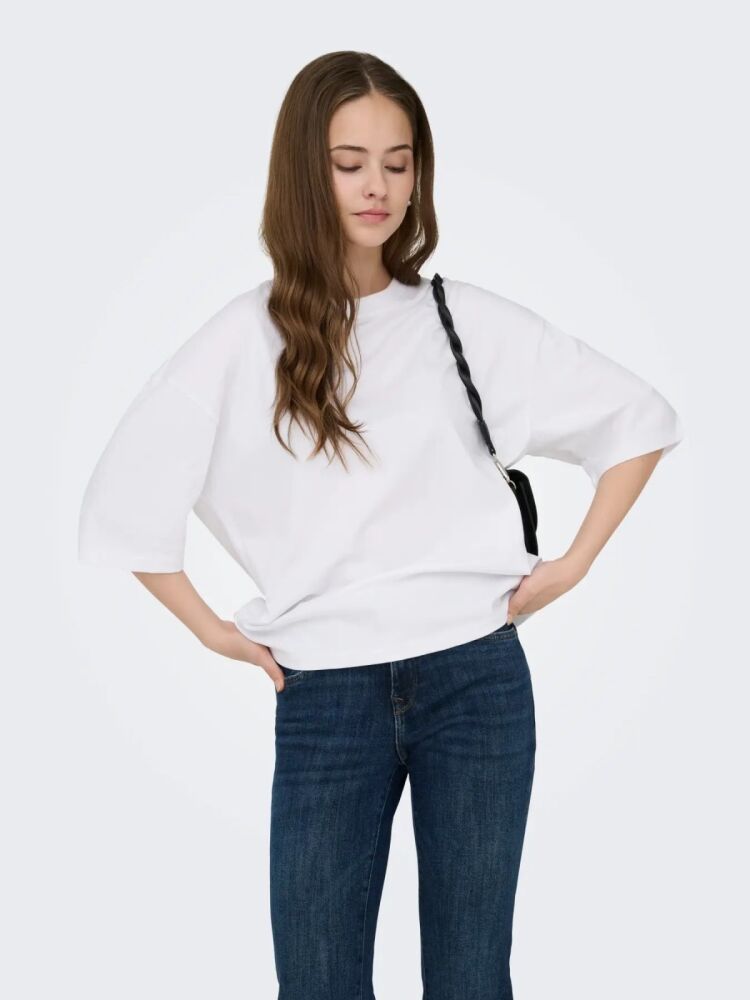 Only Lara Regular Fit Kadın Tişört 15370997