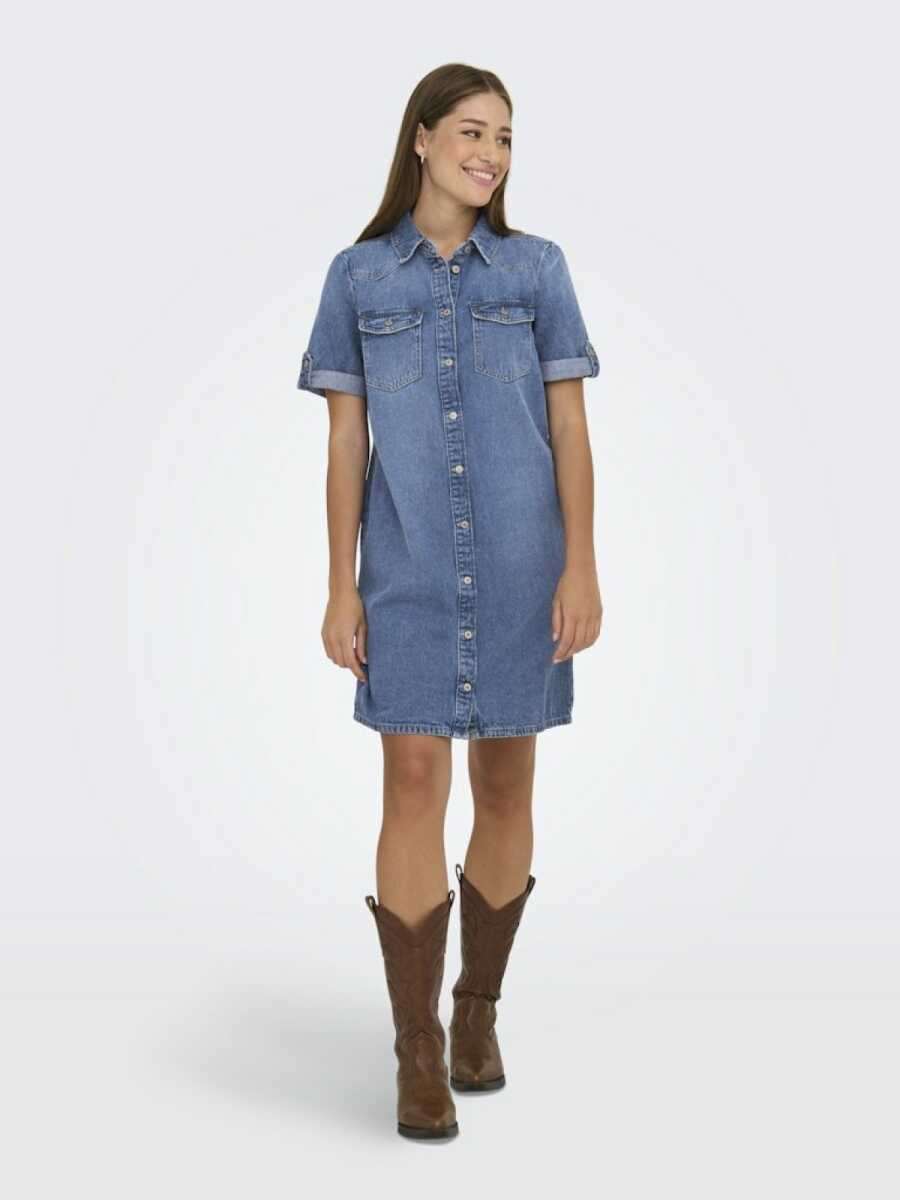 Only Lısa Denim Kadın Elbise 15353176