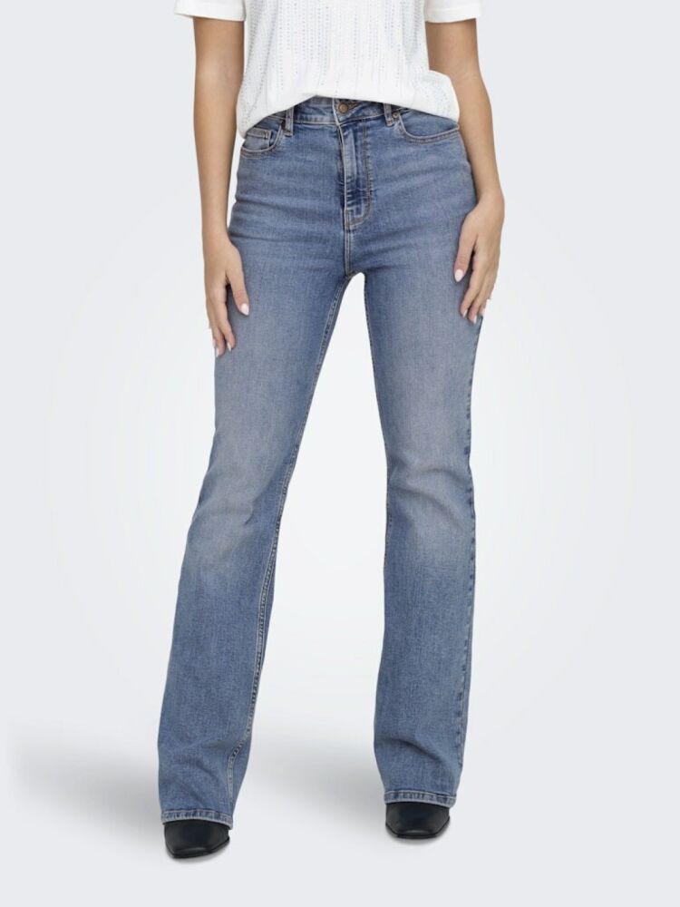 Only Luna Hw Flared Kadın Jean Pantolon 15323175 (1)