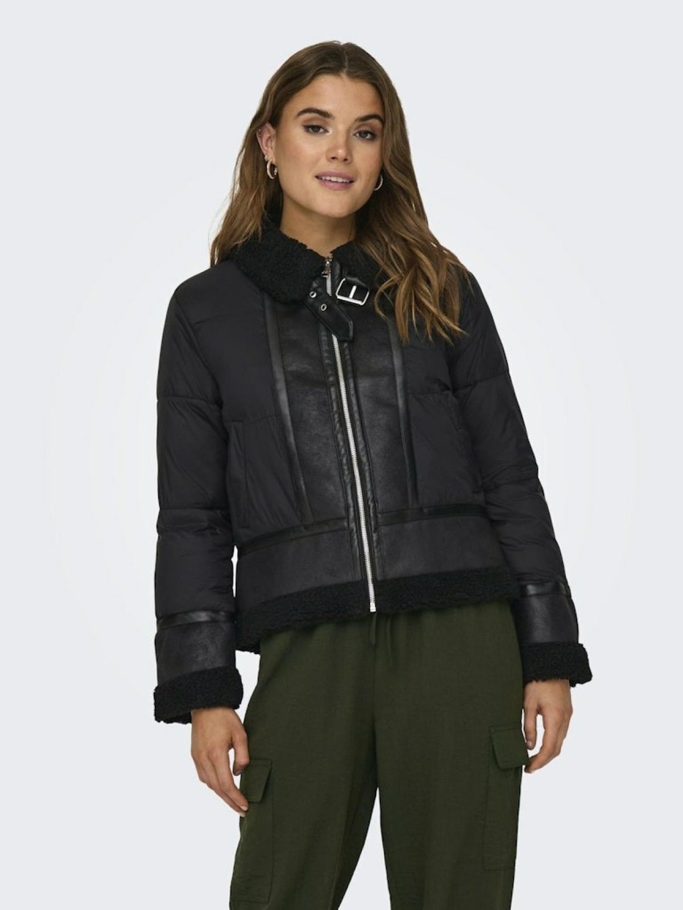 Only Melında Bonded Puffer Kadın Ceket 15324139 - 3