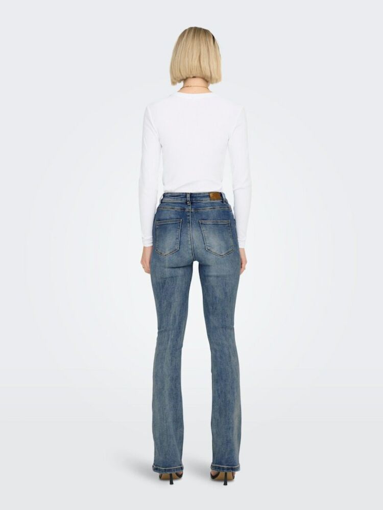 Only Mıla Flared Bol Paça Kadın Jean Pantolon 15244147 (1)