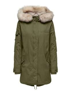 Only New May Fur Canvas Kadın Parka 15295414 - 1
