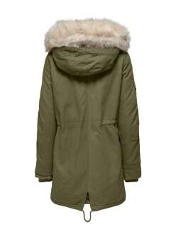 Only New May Fur Canvas Kadın Parka 15295414 - 2
