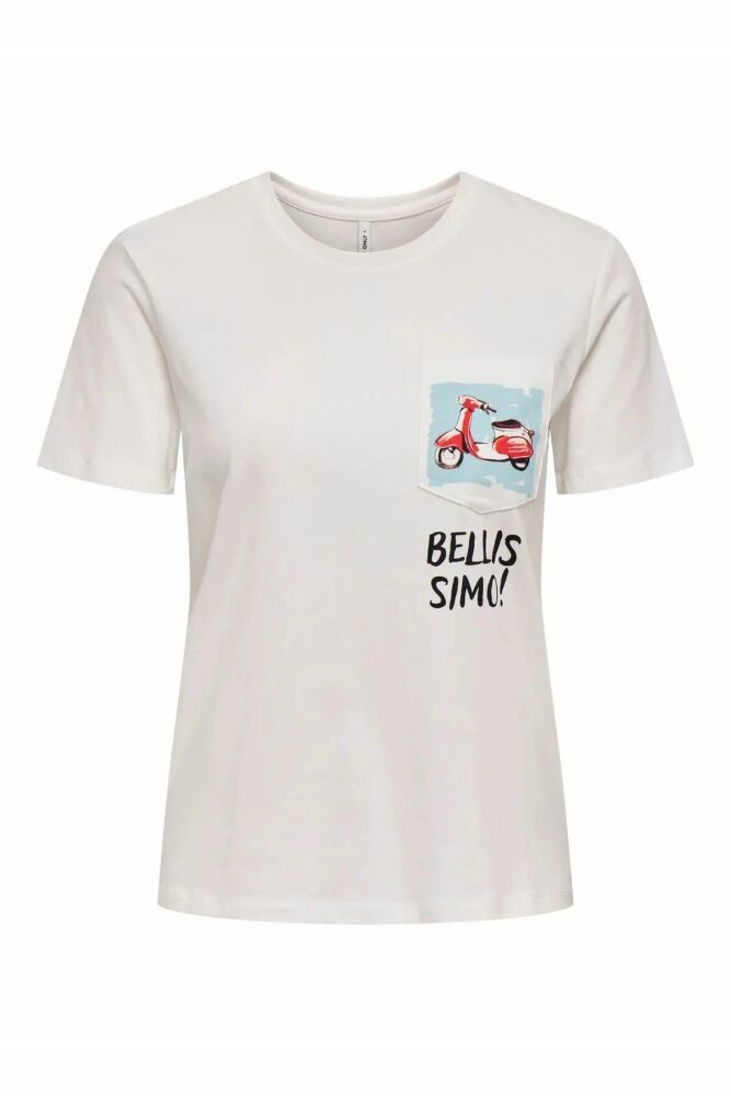 Only Polly Regular Fit Kadın Tişört 15317989