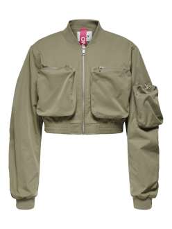 Only Saga Bomber Kadın Crop Ceket 15336303 - 1