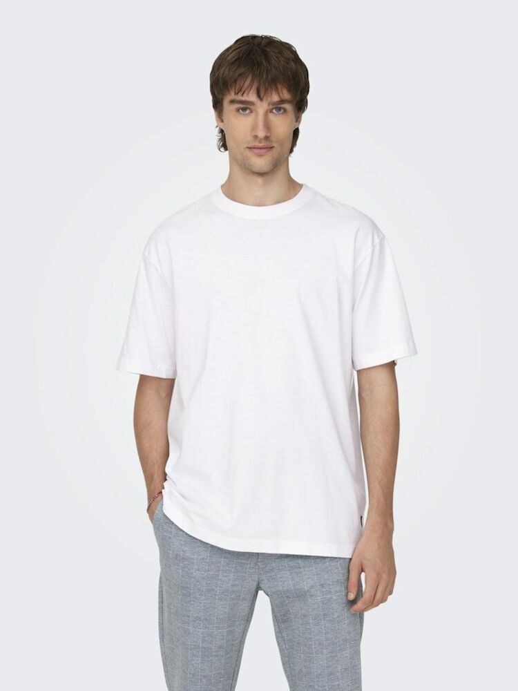 Only Sans Fred Lıfe Relax Fit Erkek Tişört 22022532 - 3