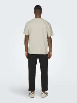 Only Sans Fred Lıfe Relax Fit Erkek Tişört 22022532 - 5