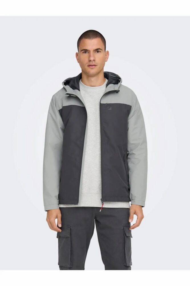 Only Sans Makc Hood Erkek Ceket 22024207 - 1