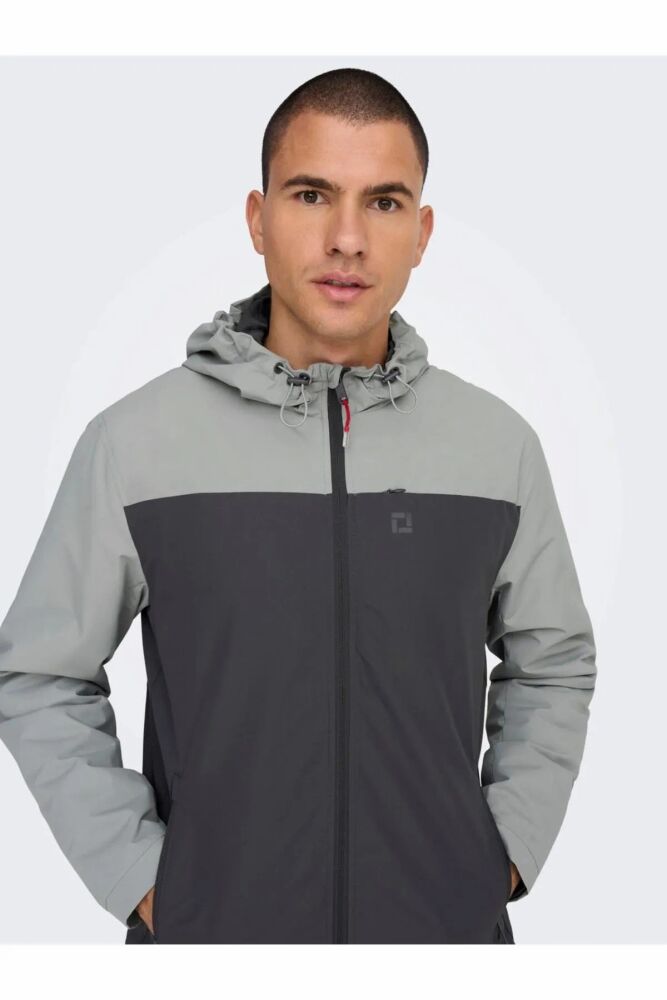 Only Sans Makc Hood Erkek Ceket 22024207 - 2