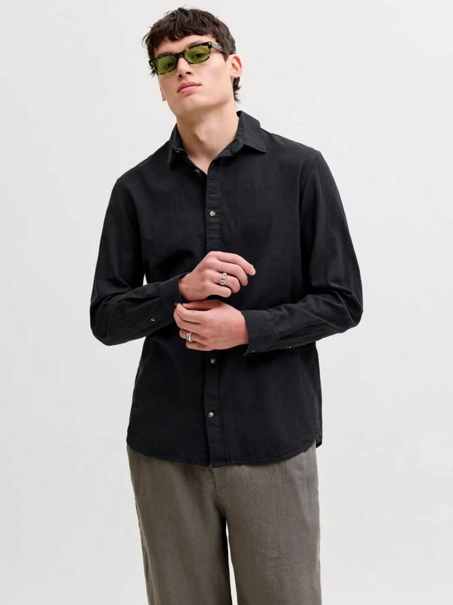 Jack Jones Summer Lınen Blent Regular Fit Erkek Gömlek 12289174