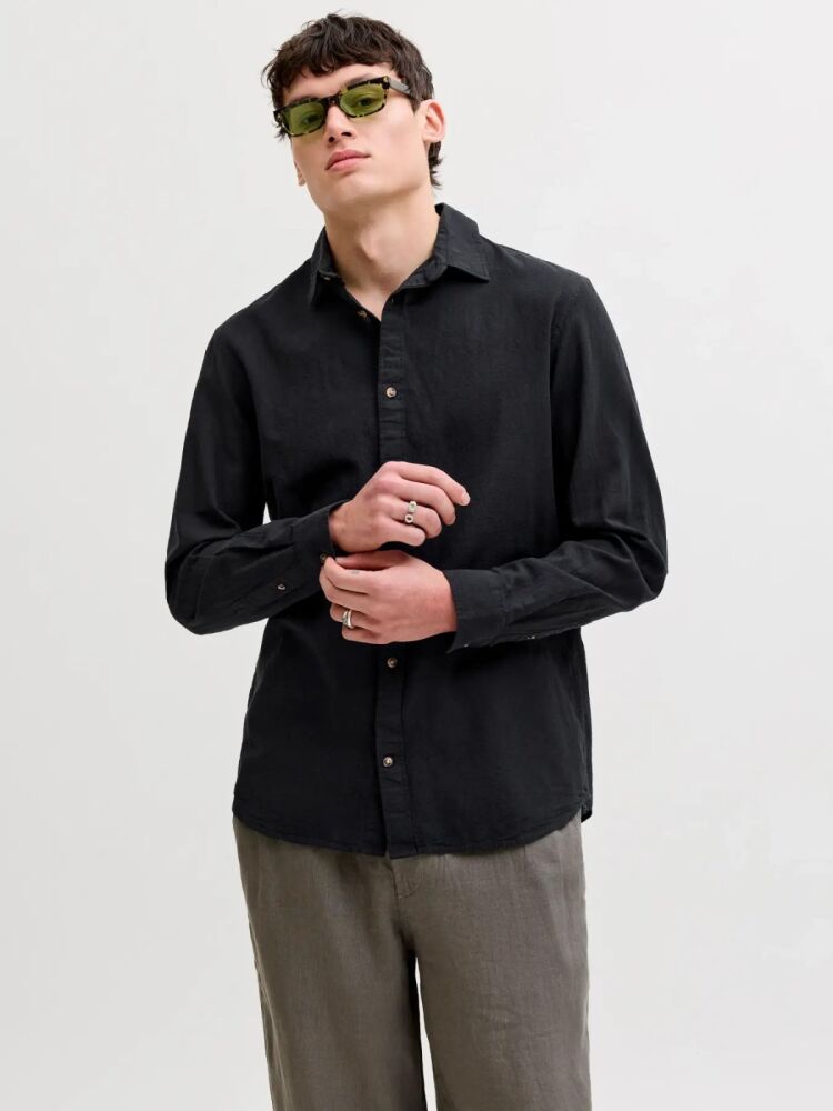 Jack Jones Summer Lınen Blent Regular Fit Erkek Gömlek 12289174