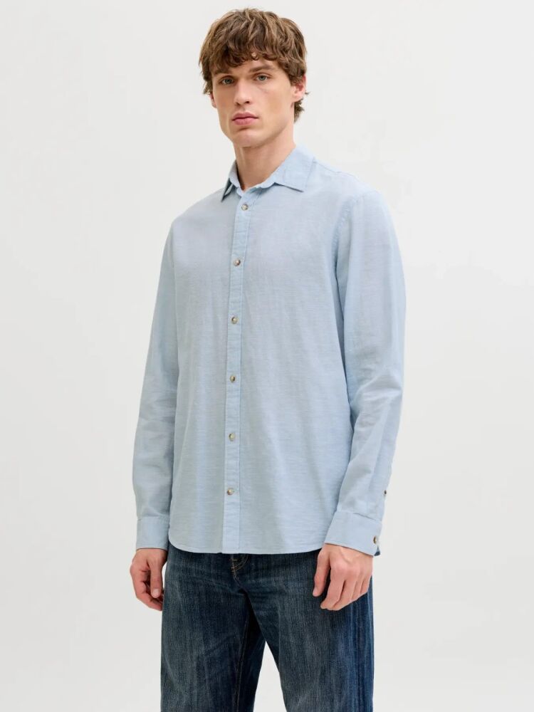 Jack Jones Summer Lınen Blent Regular Fit Erkek Gömlek 12289174