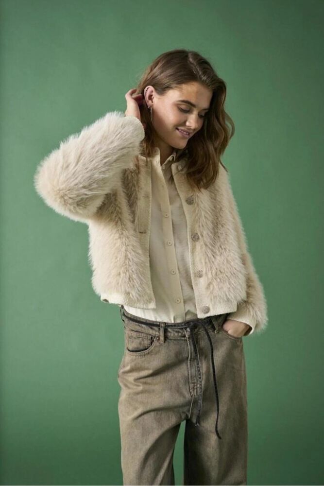 Only Vada Faux Fur Kadın Ceket 15330060 (1)