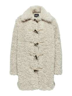 Only Vıkı Faux Fur Duffle Coat Kadın Mont 15325921 - 1