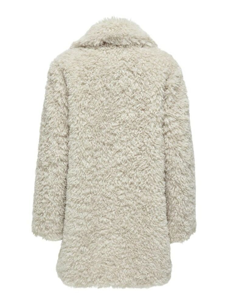 Only Vıkı Faux Fur Duffle Coat Kadın Mont 15325921 - 2