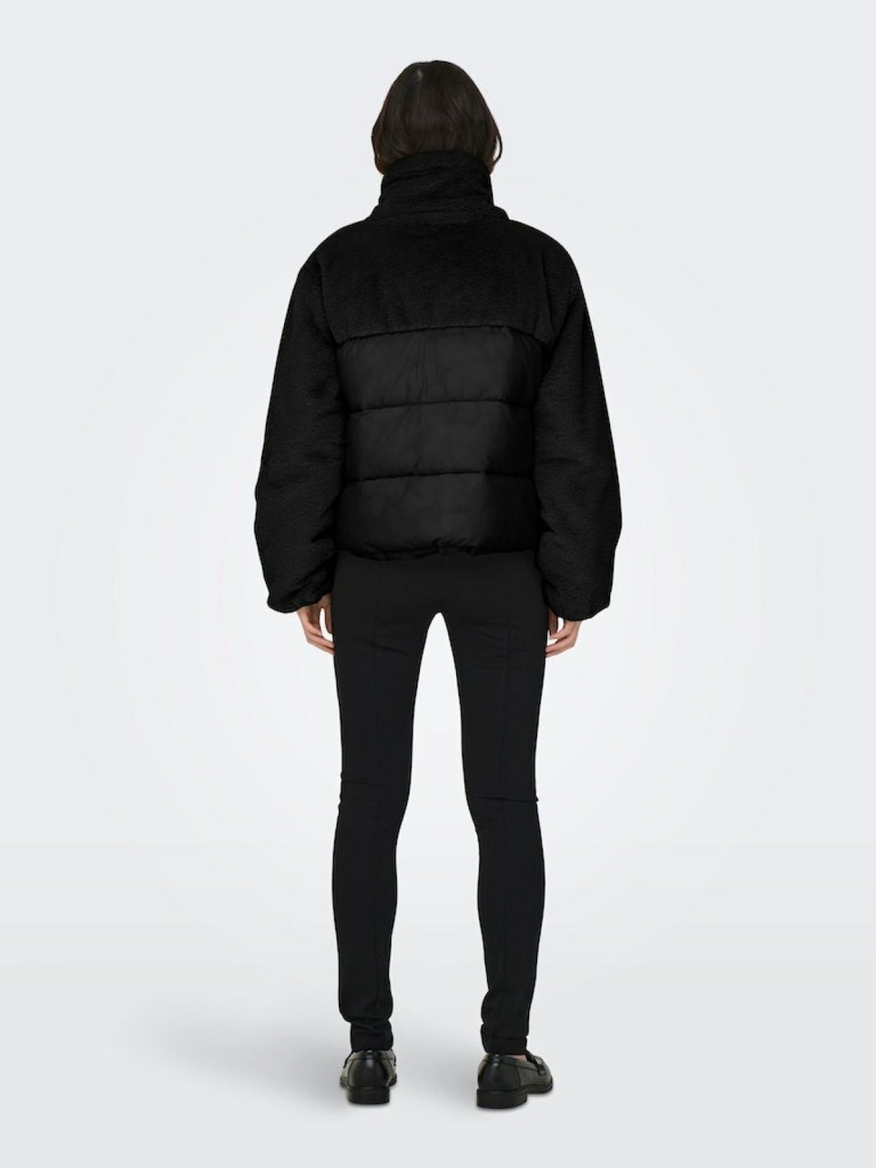 Only Wanja Fur Puffer Mıx Kadın Mont 15292945 - 4
