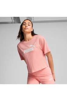 Puma Ess Cropped Logo Kadın Tişört 68497218 - 1