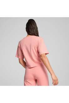 Puma Ess Cropped Logo Kadın Tişört 68497218 - 3