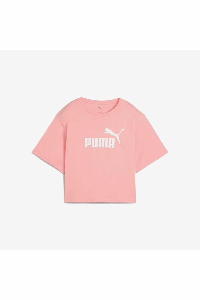Puma Ess Cropped Logo Kadın Tişört 68497218 - 4