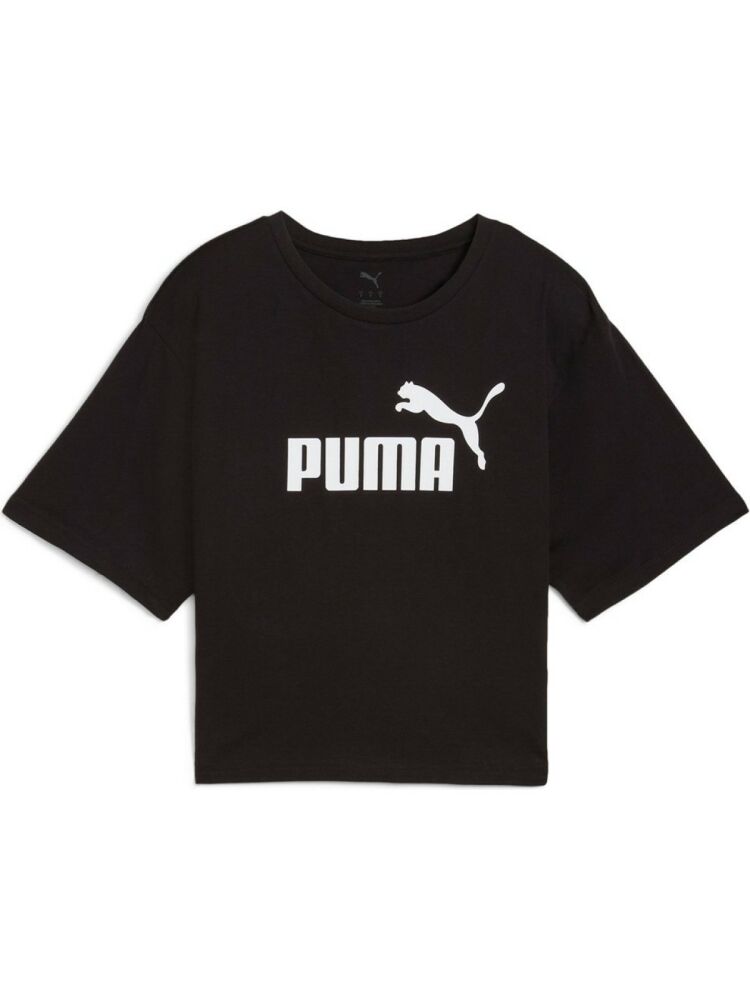 Puma ESS Cropped No. 1 Logo Kadın Tişört 68497201 (1)