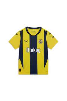 Puma Fenerbahçe 2024/25 İç Saha Çocuk Sarı Futbol Forması 77536401 - 1