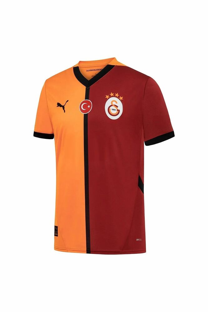Puma Galatasaray 2024/25 İç Saha Erkek Kırmızı Futbol Forması 77965001 - 1