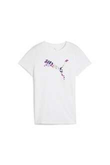 Puma Graphıcs Floral Cat Logo Kadın Tişört 68508102 - 1