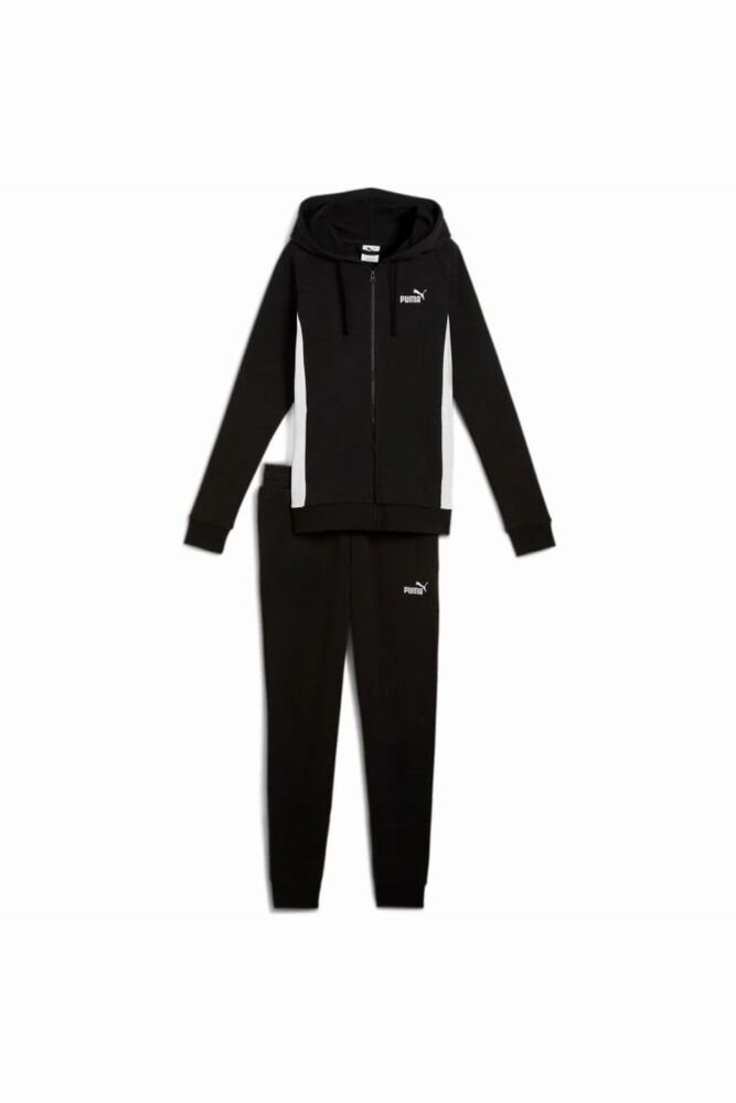 Puma Huooded Sweat Suit Kadın Eşodman Takımı 68507701 (1)