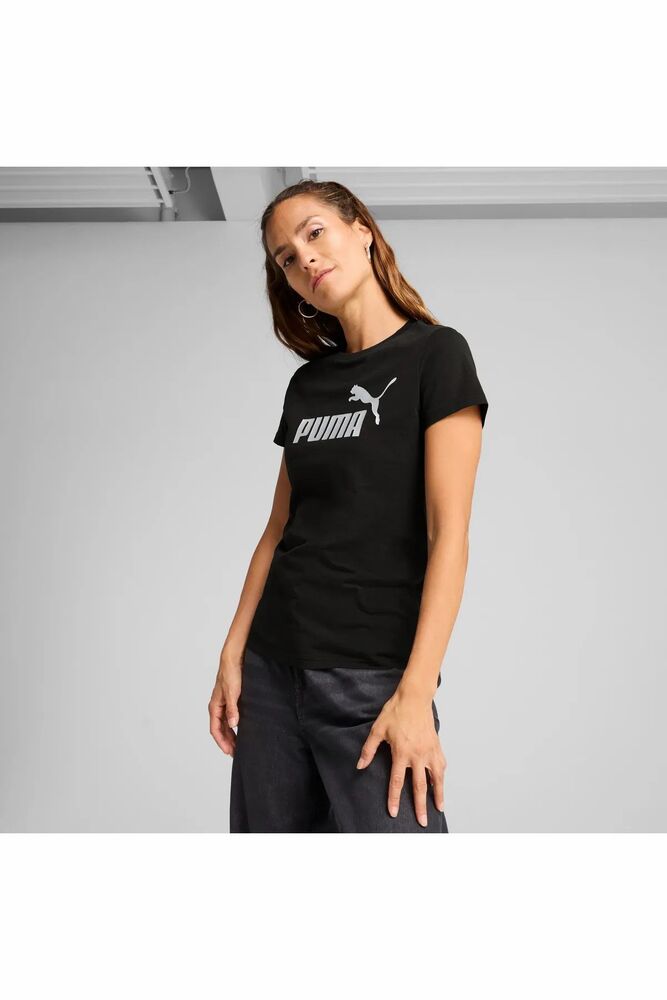Puma Metallıc Logo Kadın Tişört 63153601 - 1