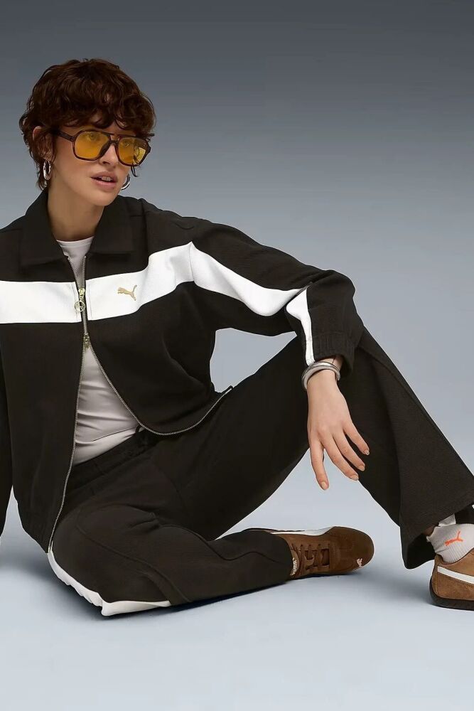 Puma T7 Relaxed Track Jacket Kadın Eşofman 63213701 (1)